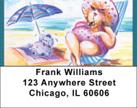 Beach Divas Address Labels | LBQBO-66