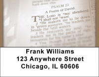 Words Of God Address Labels | LBQBO-75