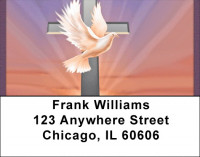 Christian Crosses Address Labels | LBQBO-79