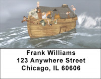 Noah And The Ark Address Labels | LBQBO-93