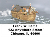 Noah And The Ark Address Labels | LBQBO-93