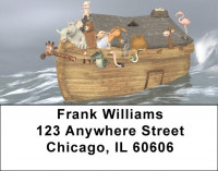 Noah And The Ark Address Labels | LBQBO-93