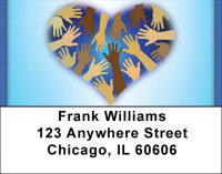Helping Loving Hands Address Labels | LBQBO-96