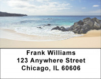 Beaches In Paradise Address Labels | LBQBP-09
