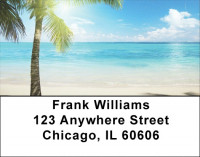 Beaches In Paradise Address Labels | LBQBP-09
