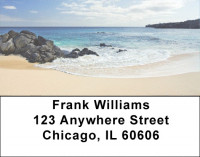 Beaches In Paradise Address Labels | LBQBP-09