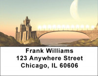 Magical Castles Address Labels | LBQBP-12