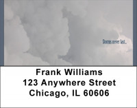 In The Clouds Address Labels | LBQBP-15