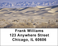 Shadows And Sand Dunes Address Labels | LBQBP-17