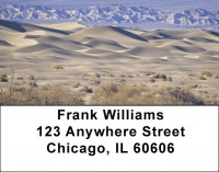 Shadows And Sand Dunes Address Labels | LBQBP-17