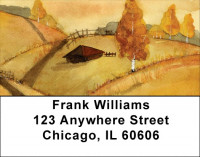 Autumn Morning Address Labels | LBQBP-18