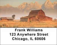 Misty Memories Of Mountain Ranch Address Labels | LBQBP-19