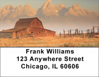 Misty Memories Of Mountain Ranch Address Labels | LBQBP-19