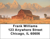 Misty Memories Of Mountain Ranch Address Labels | LBQBP-19
