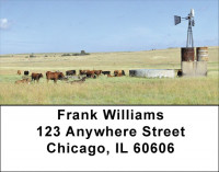 Windmills On The Plains Address Labels | LBQBP-24