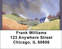 Fall In The Foothills Address Labels | LBQBP-30