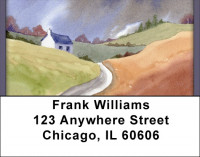 Fall In The Foothills Address Labels | LBQBP-30