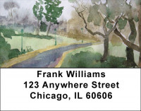 A Walk In The Park Address Labels | LBQBP-34