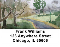 A Walk In The Park Address Labels | LBQBP-34
