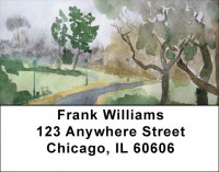 A Walk In The Park Address Labels | LBQBP-34