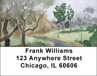 A Walk In The Park Address Labels | LBQBP-34