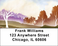 Dancing Shadows Address Labels | LBQBP-35