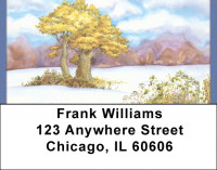 First Snow Address Labels | LBQBP-36