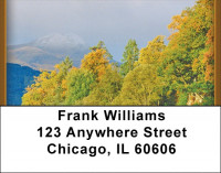 Fall In The Rockies Address Labels | LBQBP-46