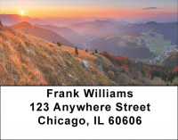 Montain Morning Address Labels | LBQBP-47