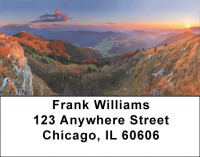 Montain Morning Address Labels | LBQBP-47