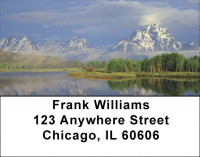 Mountain Paradise Address Labels | LBQBP-48