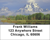 Mountain Paradise Address Labels | LBQBP-48