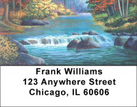 Colorful Streams Address Labels | LBQBP-62