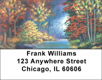 Colorful Streams Address Labels | LBQBP-62