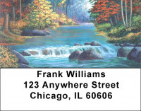 Colorful Streams Address Labels | LBQBP-62