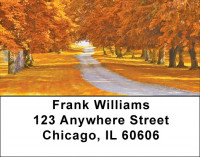 Explore Autumn Address Labels | LBQBP-63