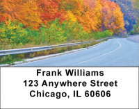 Explore Autumn Address Labels | LBQBP-63