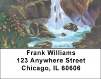 Landscape Paintings Address Labels | LBQBP-66