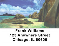 Landscape Paintings Address Labels | LBQBP-66