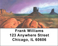 Landscape Paintings Address Labels | LBQBP-66