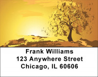 Golden Sunsets Address Labels | LBQBP-68