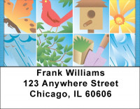 Snapshots Of Spring Address Labels | LBQBP-74