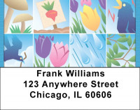 Snapshots Of Spring Address Labels | LBQBP-74