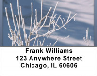 Winter Frost Address Labels | LBQBP-81
