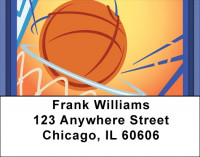 Basketball Address Labels | LBQBP-84