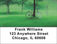 Summer Biking Address Labels | LBQBP-87