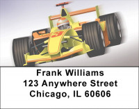 Indy Car Address Labels | LBQBP-92