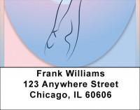 On My Toes Address Labels | LBQBP-93