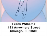 On My Toes Address Labels | LBQBP-93