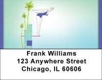 Precision Diving Address Labels | LBQBP-95